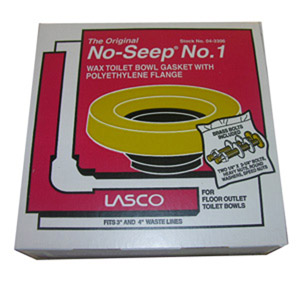 (image for) #1 NO-SEEP FLG WAX W/BR BOLTS