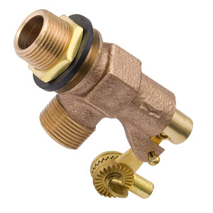 (image for) 3/4 BRASS MIP FLOAT VALVE - Click Image to Close