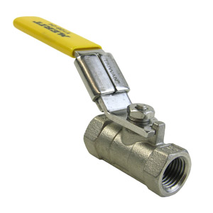 (image for) 1/4 SS LOCKING BALL VALVE - Click Image to Close