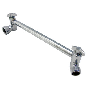 (image for) 10" CP BRASS SHOWER ARM