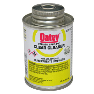 (image for) 30779 1/4PT CLEAR PVC CLEAN