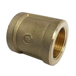 (image for) CD 3/4 BRASS COUPLING