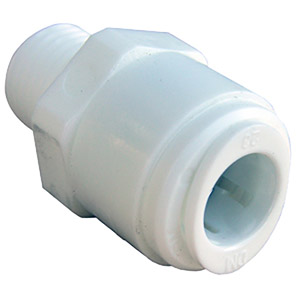 (image for) 3/8TUBE X 1/8PIPE MALE ADAPTOR - Click Image to Close