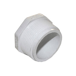 (image for) 1 1/2" PVC MIP PLUG
