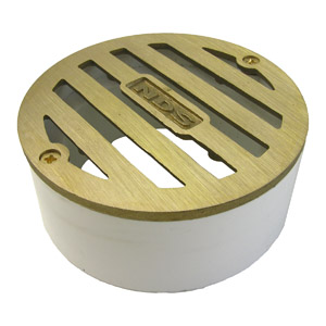 (image for) 3" RD. BRASS GRATE DROP-IN