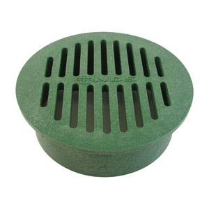 (image for) 6" RD. GREEN GRATE