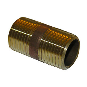 (image for) 3/8 X 3 1/2 BRASS NIPPLE
