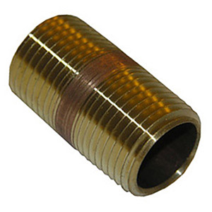(image for) 1/2 X 2 BRASS NIPPLE