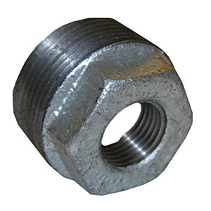 (image for) 1-1/4 X 3/4 GALV HEX BUSHING - Click Image to Close