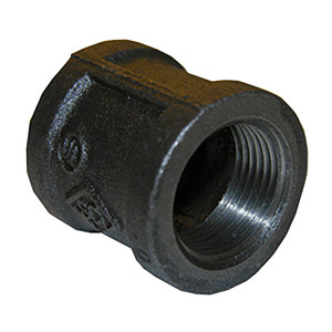 (image for) 3/4 BLACK COUPLING - Click Image to Close