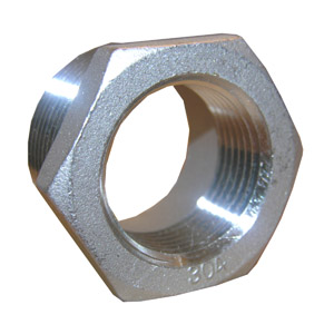 (image for) 1 1/2 X 1 1/4 SS HEX BUSHING - Click Image to Close
