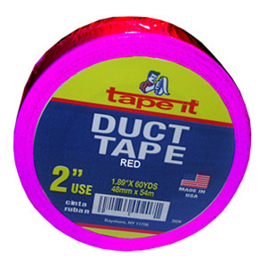 (image for) 60YD RED DUCT TAPE - Click Image to Close