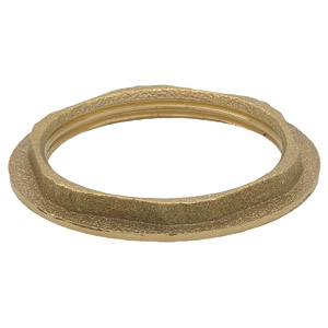 (image for) 1 1/2 INCH BRASS JAM NUT - Click Image to Close
