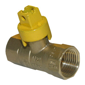 (image for) 1/2 FLAT HEAD GAS BALL VALVE