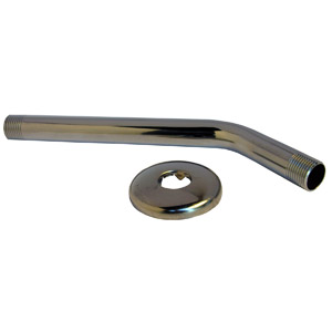 (image for) 10" CP BRASS SHOWER ARM