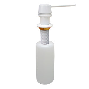 (image for) WHITE SOAP DISPENSER - Click Image to Close