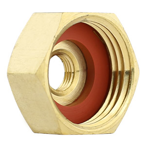 (image for) CD BRASS HOSE CAP W/1/8 TAP - Click Image to Close