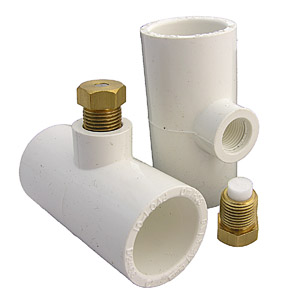 (image for) BRASS FOG NOZZLE W/TEE(2-PIECE