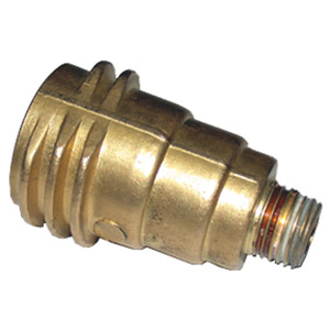 (image for) MALE QCC X 1/4 MALE PIPE THREAD BRASS ADAPTER
