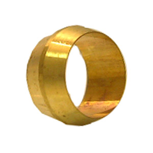 (image for) 3/16 BRASS COMPRESSION SLEEVE 4 PC