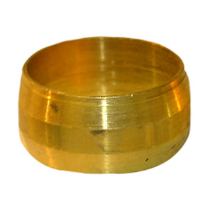 (image for) 5/8 BRASS COMPRESSION SLEEVE 4 PC