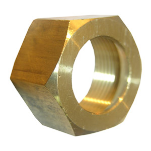 (image for) 5/8 BRASS COMPRESSION NUT - Click Image to Close