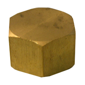 (image for) 1/2 BRASS COMPRESSION CAP