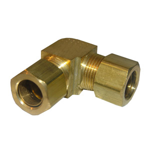 (image for) 1/2 BRASS COMPRESSION ELL