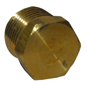 (image for) CD 1/4 BRASS HEX PLUG - Click Image to Close
