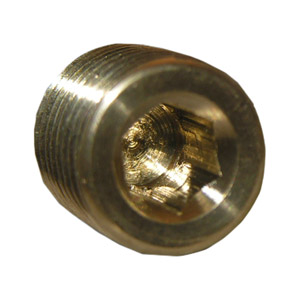 (image for) 1/8 BRASS COUNTERSUNK PLUG - Click Image to Close