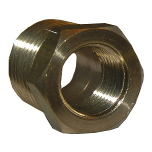 (image for) 1/4X1/8 BRASS HEX BUSHING - Click Image to Close