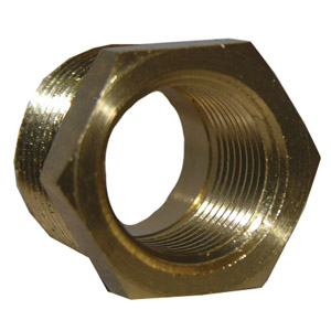 (image for) 1/2X3/8 BRASS HEX BUSHING