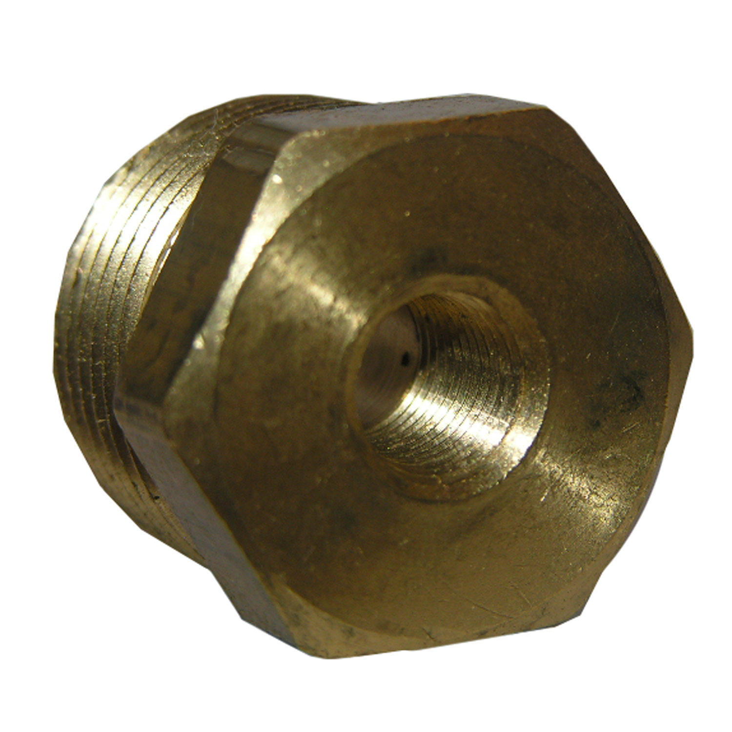 (image for) BC 3/4 X 1/8 BRASS HEX BUSHING - Click Image to Close