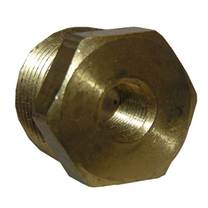 (image for) 3/4X1/4 BRASS HEX BUSHING