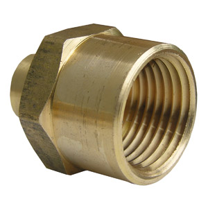 (image for) 1/2X3/8 BRASS BELL REDUCER