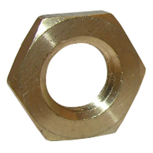 (image for) CD 1/4 BRASS LOCKNUT - Click Image to Close