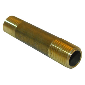 (image for) 1/4 X 3 BRASS NIPPLE - Click Image to Close