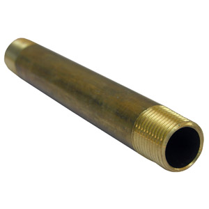 (image for) 3/8 X 5 BRASS NIPPLE - Click Image to Close