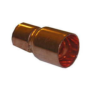 (image for) 3/8 X 1/4 FTG X C COPPER FITTING REDUCING COUPLING