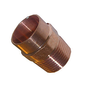 (image for) 1 COPPER MALE PIPE THREAD ADAPTER