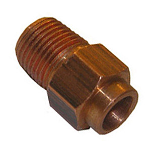 (image for) 3/8 X 1/4 C X M COPPER MALE PIPE THREAD ADAPTER - Click Image to Close