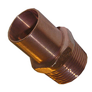 (image for) 3/4 COPPER FITTING MALE PIPE THREAD ADAPTER - Click Image to Close