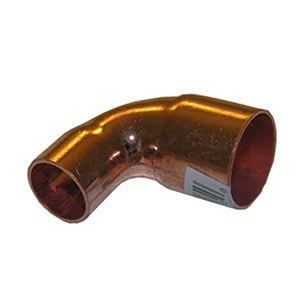 (image for) 3/4 X 1/2 COPPER REDUCING 90 ELBOW