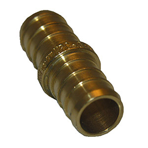 (image for) PEX BRASS 3/8 COUPLING - Click Image to Close
