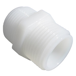(image for) CD 3/4 X3/4 NYLON HEX NIPPLE - Click Image to Close