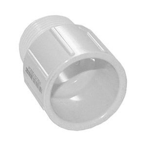 (image for) 1/2" PVC MALE ADAPTOR