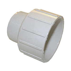 (image for) 1 1/2X2 PVC MALE ADAPTOR - Click Image to Close