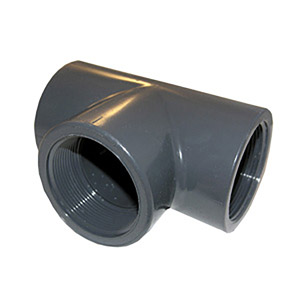 (image for) 1/2" PVC SCH 80 TTT TEE - Click Image to Close