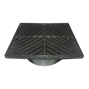 (image for) 5" SQ. BLACK GRATE - Click Image to Close