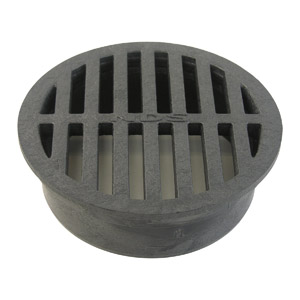 (image for) 4" RD. BLACK GRATE - Click Image to Close